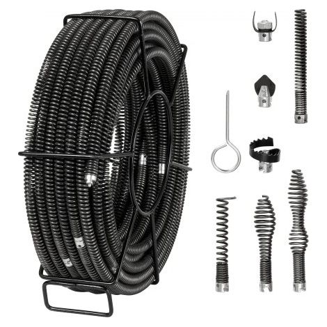 Câble de nettoyage de canalisations - 30 m x 16 mm (1/5)