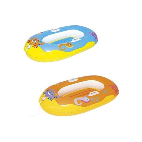 Piscinas balsa/barca niños barquita raft 119x79 cm