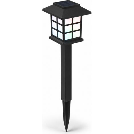 Lanterne Solaire LED Étanche à Planter Jardin Multicolore (1/5)