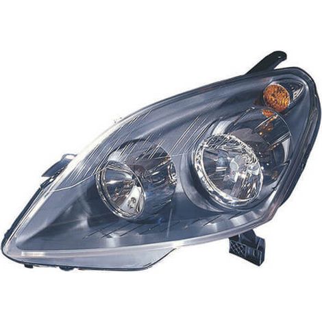 Phare avant gauche H1/H7 base noire Opel Zafira B phase 1 2005-2007