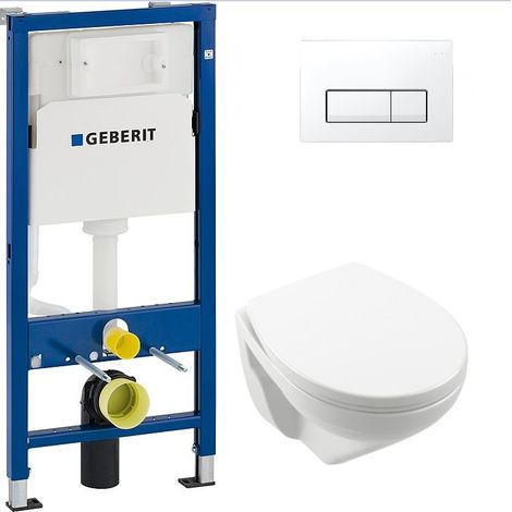 Pack Bati support Geberit et WC suspendu Villeroy & Boch NEWO Compact (1/5)