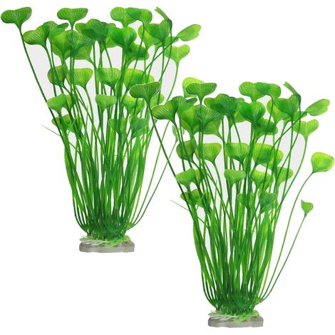 Ornements d'aquarium simulation de plantes aquatiques, ornements de plantes de simulation en plastique d'aquarium.