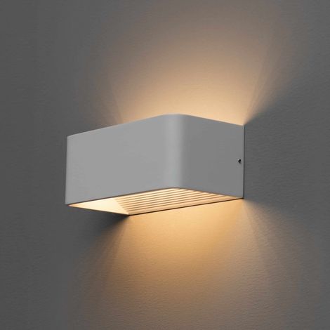 Wandleuchte LED Design Rechteck 6x1W - 20cm - Quadra (1/5)