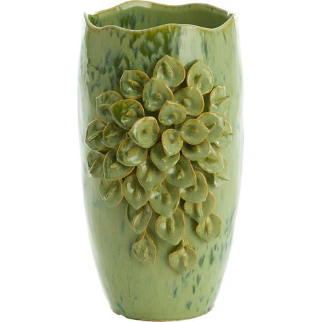Light & Living AMIATA Vase mintgrün Keramik 23x19x35,5 cm