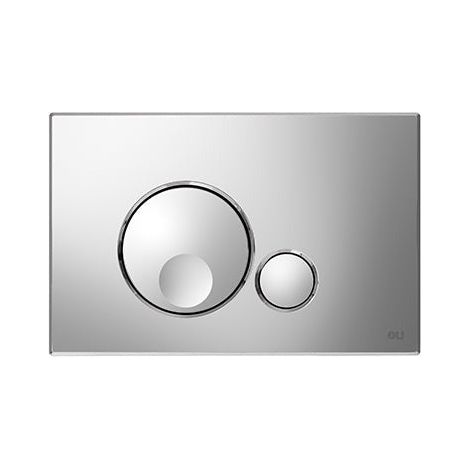 Placa de control cromada para casetes Oli Globe OL0152950 Cromo