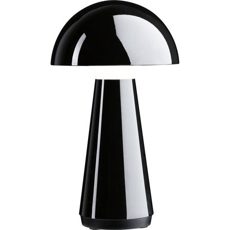 Paulmann Onzo tragbare Tischlampe schwarz minimalistisches Design (1/5)