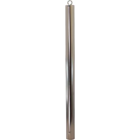 Potelet fixe à sceller 900SP-76-I INOX acier inoxydable avec barre d'ancrage et oeillet (1/4)