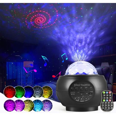 Lampe Projecteur LED Étoile Starry Projector Light Avec 27 Modes & Télécommande Timer Enceinte Bluetooth Etoile (1/5)