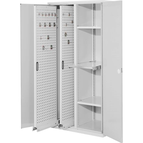 Kappes ®RasterPlan Vertikalschränke 1950x1000x600mm Modell 84 Doppelwandtüren lichtgrau