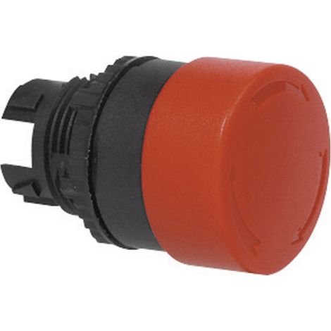 BACO BAL22EC01 L22EC01 Pilztaster Frontring Kunststoff, Schwarz Rot Drehentriegelung 1 St.