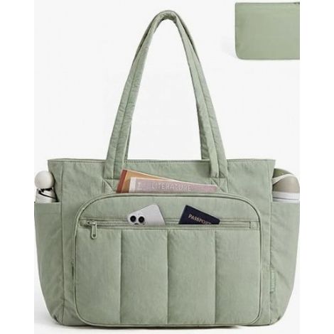 sac matelassé voyage lassé léger pour femme à main minimaliste et décontracté les voyages le quotidi (1/5)