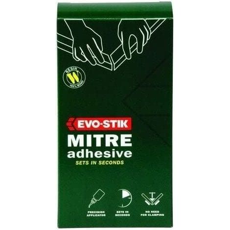 EVO-STIK Mitre Adhesive 50g - Strong Bonding Solution for Wood and Carpentry Applications