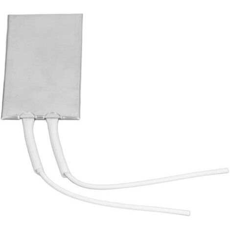 QORVA-Plaque d'élément chauffant PTC thermostatique en acier inoxydable, 100x50mm, 120W, 220V, pour ventilateur de voiture (1/5)