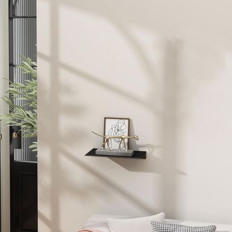 Etagere Murale Flottante - Aluminium - Pour Objets De Collection Et Decoration Interieure - 1 Unite (1/4)