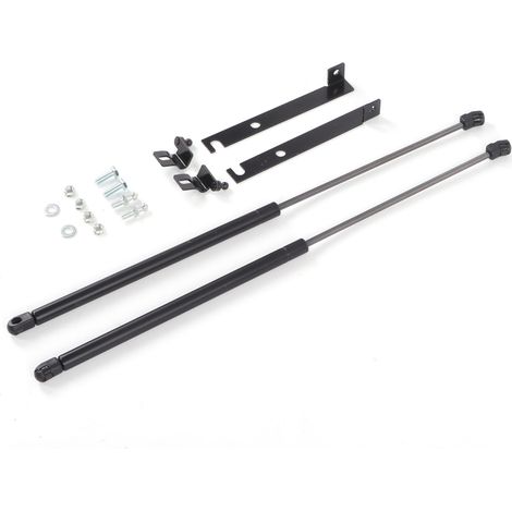 Paar hydraulische Motorhauben-Gasdruckfedern, Stoßdämpfer für Toyota Corolla 2020, Ersatzhalterungen, 2er-Set. (1/5)