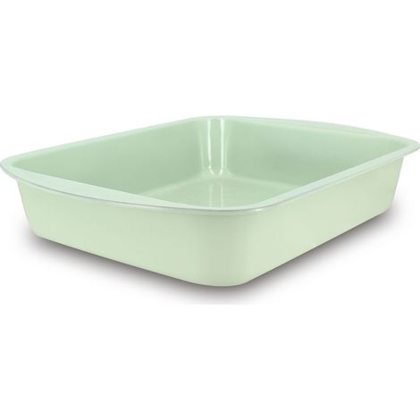 Plat à rotir 35x27cm en acier carbone, COLORAMA (1/4)