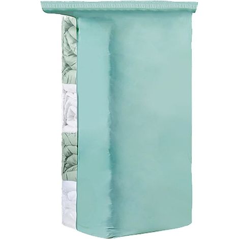 Sac de compression sous vide sans pompe, sac de rangement pour vêtements et couvertures, sac de compression tridimensionnel pour la maison-AquaForge