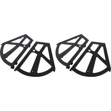 Ensemble de 4 charnières pour tiroirs à chaussures et placards, avec plaque de retournement et accessoires pour étagères. (1/5)