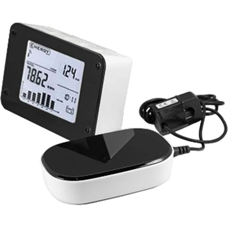 Surveillance de l'électricité sans pour surveiller l'utilisation de l'énergie en temps réel pour compteur de puissance monophasé ou triphasé facile à utiliser (1/5)