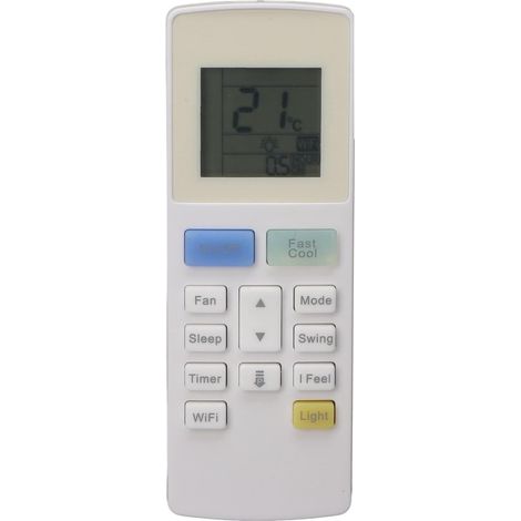 Klimaanlagen-Fernbedienung für Gree, Daitsu, Hiyasu, Montana, Ersatzfernbedienung, kompatibel mit den Modellen Yaw1f1, Yaw1f4 und Yaw1f9