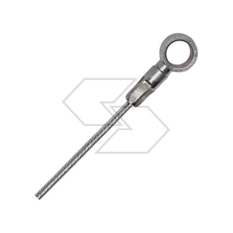 Cavo frizione con occhiello motocoltivatore GOLDONI diametro cavo 3mm A02542