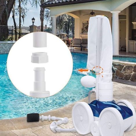 Raccord Rotatif - Pour Robot Nettoyeur Piscine - Compatible Polaris 180 280 380 - Diamètre Tuyau D15 - Lot De 3 Pièces (1/4)