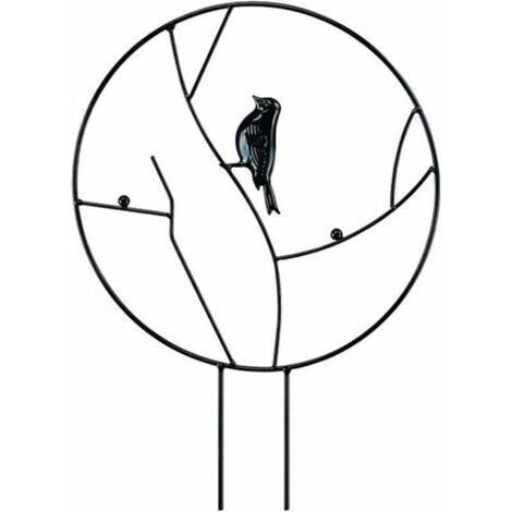 Metal Garden Trellis for Climbing Plants, Metal Flower Plant Support Bracket Rust Resistant Durable for Potted Plants Vines Flower Supports (1/5)