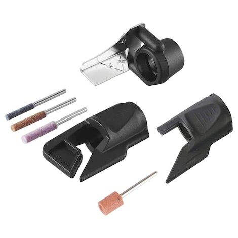 Affûteuse électrique, kit de trois pièces pour affûteuse de chaîne, accessoires pour outils électriques, accessoires pour affûteuse électrique (1/5)