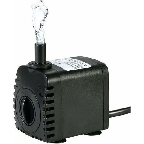 Pompe à eau submersible 600L/H 8W – Ultra-silencieuse avec 4 ventouses – Pour aquariums et systèmes hydroponiques – Technologie allemande (1/5)