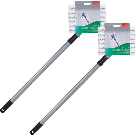 2x Novaliv Wischmopp 100% Polyester, bis 40°C waschbar