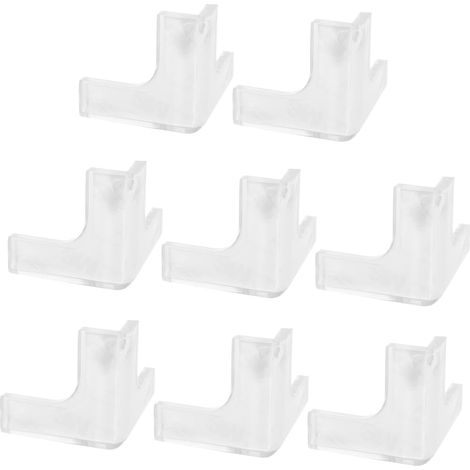 8 protège-coins de sécurité, silicone, pour tables et meubles (1/5)