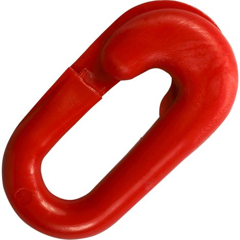 Novap – Anneau brisé PE Ø 6mm rouge – Résistance élevée pour chaînes – Pour accrochage simple – 1661516