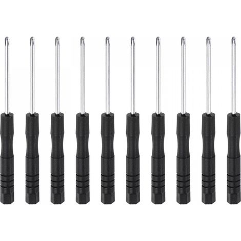 10Pcs Mini Cruciforme Tournevis 2.0mm Croix Tête (1/5)