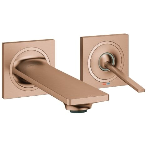 Grohe Allure Mitigeur lavabo mural 2 trous Taille S Bronze, 19309DL2 (1/2)