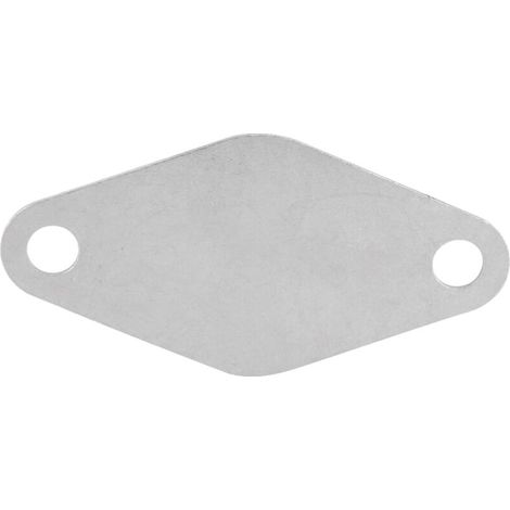 Hlyjoon Kit de Plaque d'obturation de Valve en Alliage d'aluminium Ensemble Plaques de Bloc avec Joint de Clapet de Vanne EGR pour Patrol Injection Directe ZD30 D22 Navara Pathfinder 2001-2008. (1/5)