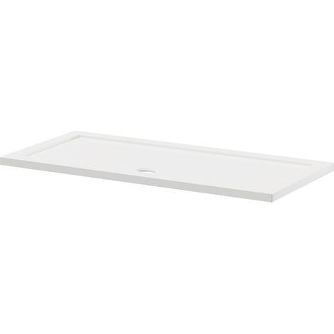 Pearlstone 1500mm x 700mm x 40mm Rectangular Shower Tray (1/4)
