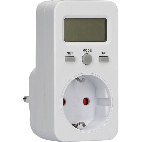 Energiekostenmessgerät 230V digital 4-stelliges Display IP20 (1/2)