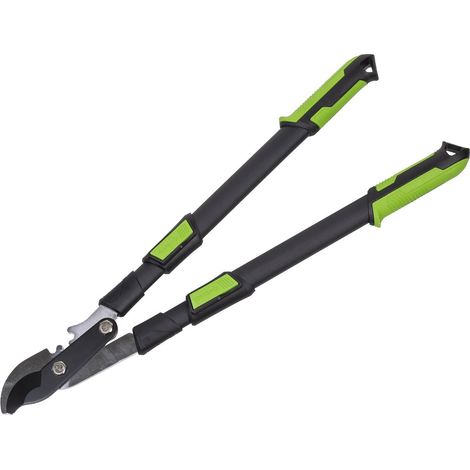Sealey GTSG016 Telescopic Bypass Lopping Shears with Soft Grip Handle, Geared & Carbon Steel Blade (1/4)