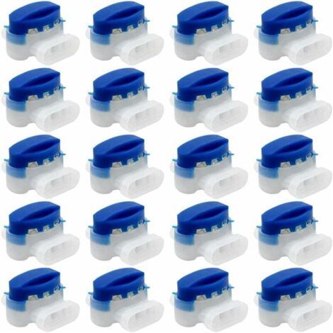20 Pièces Connecteurs de Câble Étanches, Connecteurs Remplis de Gel pour Jardin, Robot et Mower (1/5)