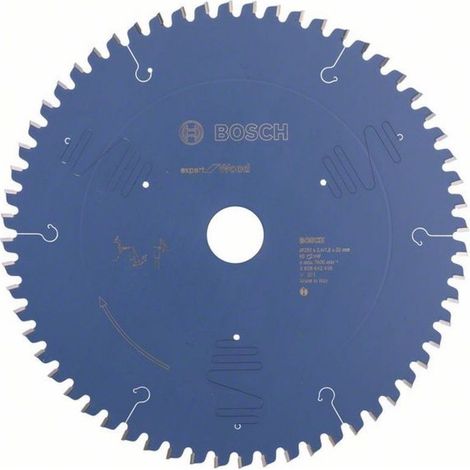 Bosch 2608642498 Kreissägeblatt Expert for Wood 250 x 30 x 2.4/1.8 mm Z60T