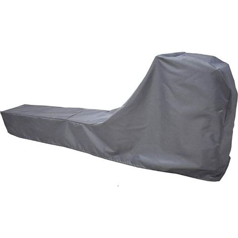 Housse de rameur Tissu Oxford 210D, housse de protection anti-poussière pour équipement de fitness, gris