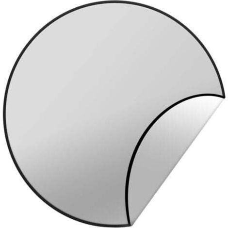 61cm Tapis de Foyer Rond, Ignifuge sous Le Tapis Brasero de Gril et Protecteur de Pelouse pour Patio Extérieur Brûlant du Bois et Coussin de Foyer à Gaz, Fumeur de Barbecue (1/4)