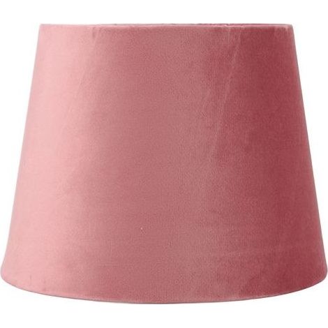 Abat-jour conique en velours bordeaux pour lampe sur pied ou de chevet – compatible E14/E27 (1/5)