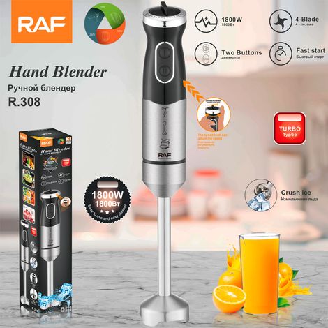 Norme européenne - Mixeur portable pour la cuisine - Mixeur électrique portatif en acier inoxydable (1/5)