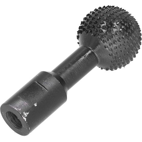Kugelfeile, sphärischer Metallschleifkopf, Schnitzbohrer, Fräswerkzeug für Winkelschleifer, 14 mm (1/5)