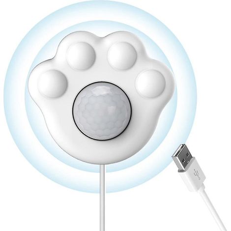 Distributeur d'eau pour chat avec détecteur de mouvement intelligent, arrêt automatique, USB et infrarouge (1/4)