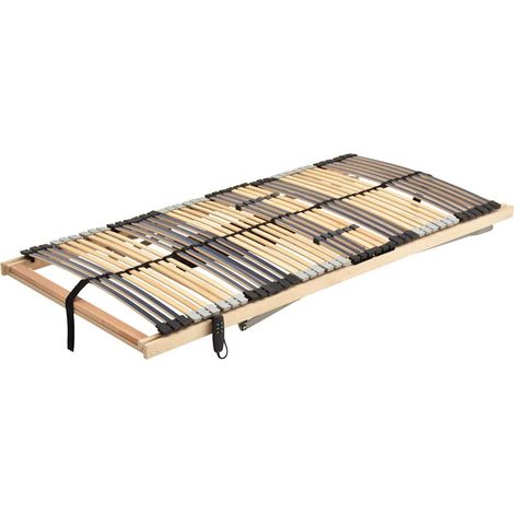Maison Exclusive - Sommier à lattes électrique sans matelas avec 7 zones 70x200 cm (1/5)