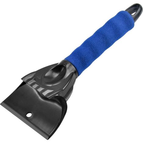 Grattoir Pare Brise Voiture Gratte-Glace Pare Vitres à Neige Robuste Raclette Givre Antigivre avec Poignée Ergonomique Antidérapante pour Avant, Arrière et Fenêtres Latérales (1/5)