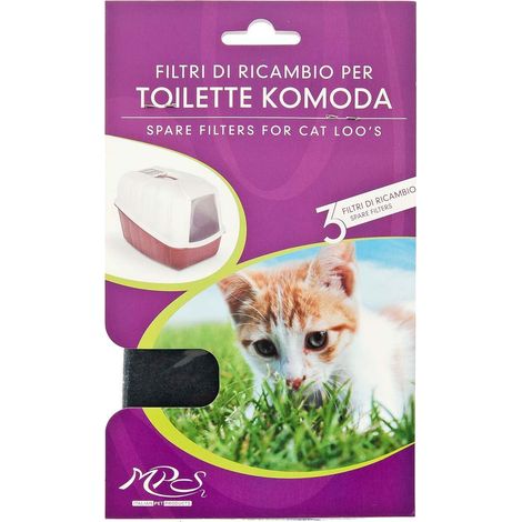 Filtre de remplacement pour les bacs à litière Komoda, Netta et Netta Maxi