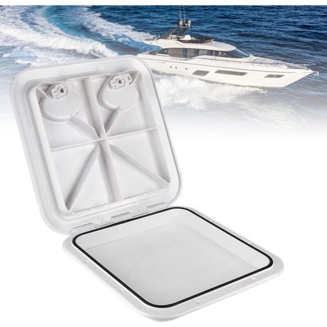 Quadratische, UV-beständige Decksluke für Yachten und Boote, Zubehör RE-370-375